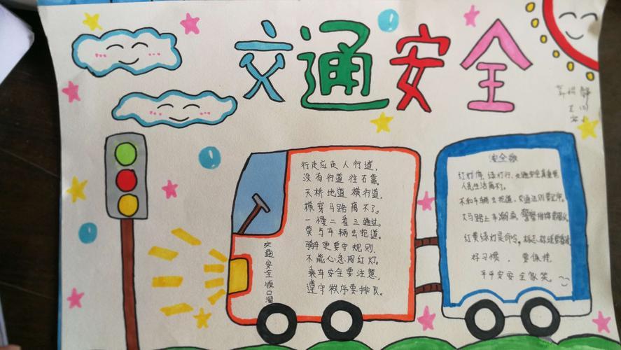 枣林镇安寨小学安全生产月主题手抄报活动