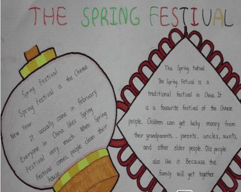 手抄报03 列表 关于春节的英语手抄报初一作文68楼学习网