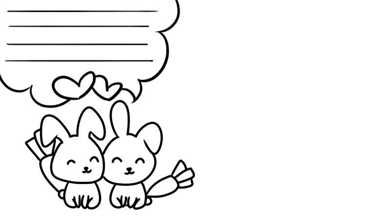 怎么画小兔子手抄报 怎么画手抄报