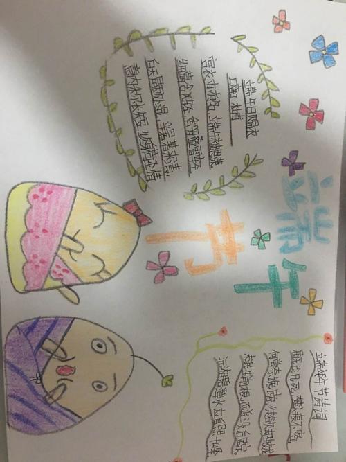 其它 苗圃小学六年级庆端午手抄报 写美篇 端午节 又称端阳节 龙舟节