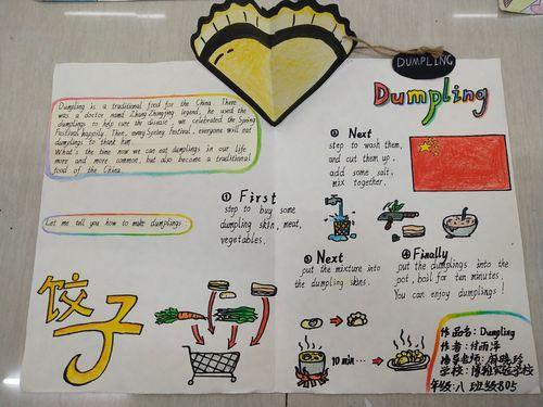学校2024年首届英语美食节手抄报大赛开始了chinese food 中国的美食