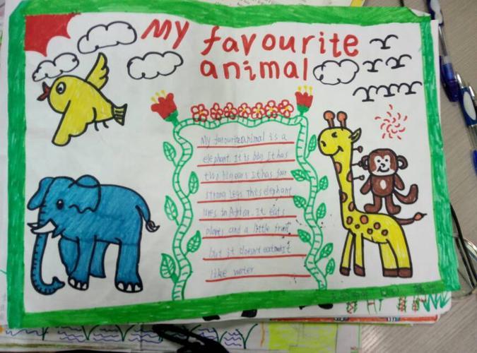 肯尼亚动物英语手抄报动物英语手抄报