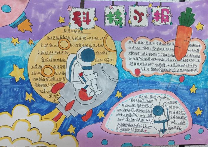 日前 高邮外国语学校开展了科普手抄报评比活动 提升学生的科学素养