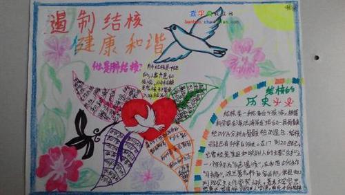 遏制结核手抄报 肺结核手抄报
