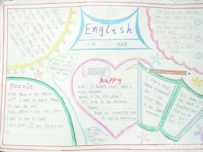 写美篇 英语手抄报 是一项实践性很强的英语活动形式 它集英语知识的