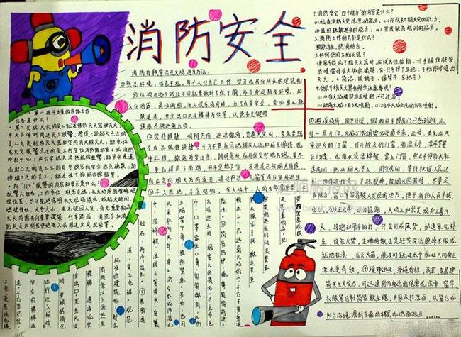 关于消防安全逃生常识手抄报图片认识火灾以逃生为主的手抄报 防火灾 关于消防安全逃生常识手抄报图片认识火灾以逃生为主的手抄报 防火灾