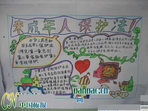未成年思想道德建设主题手抄报安全主题手抄报
