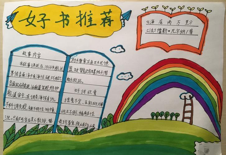 好书推荐手抄报图片