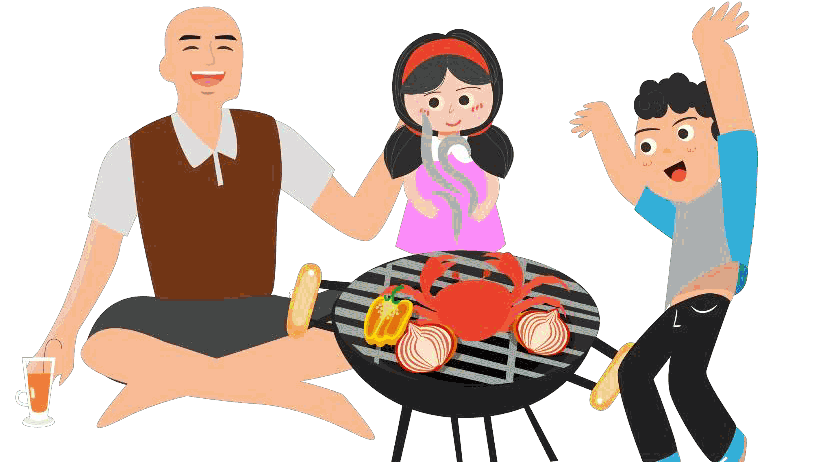 word模板:秋游野炊小报手抄报word模板