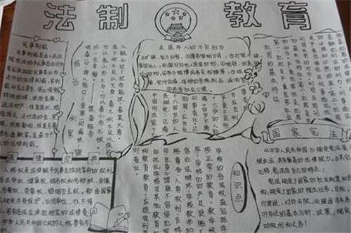 中学生惩戒规则手抄报 中学生手抄报-