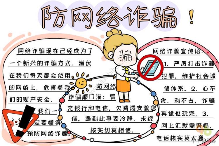 防诈骗安全在我心中手抄报国在我心中手抄报