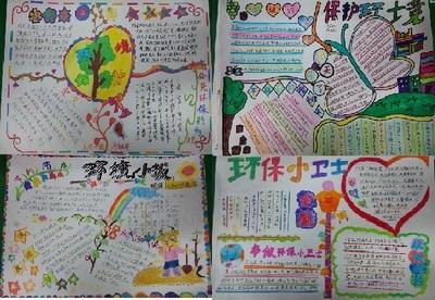 小学生画颐和园手抄报 小学生手抄报