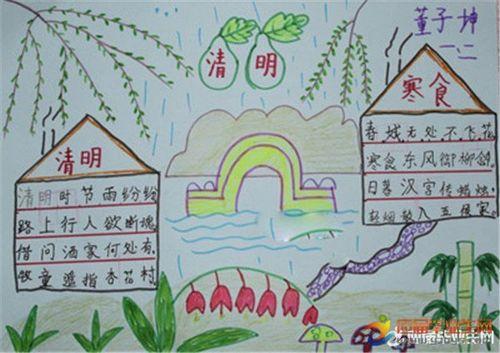 简单一点的清明节日期烈士手抄报简单一点的手抄报