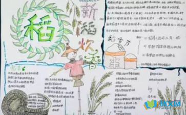 节约粮食的手抄报大全