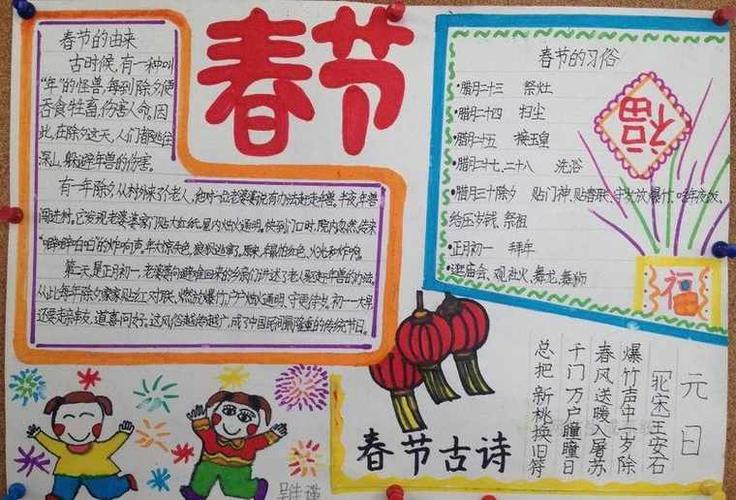 三年级语文传统节日手抄报图片5 三年级语文传统节日手