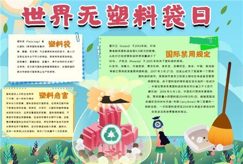 主题手抄报大全我们是保护环境的新一代减塑行动手抄报好看精美集团