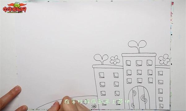 小学生画教学楼的手抄报小学生手抄报