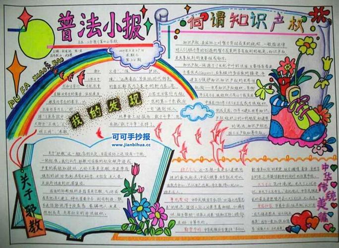 学生的手抄报作品