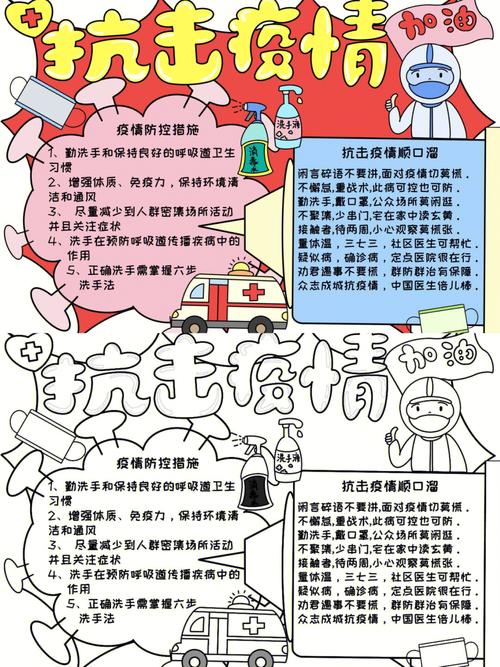 疫情防控手抄报模板教程:96疫情防控手抄报内容怎么写画完了手抄报 疫情防控手抄报模板教程:96疫情防控手抄报内容怎么写画完了手抄报