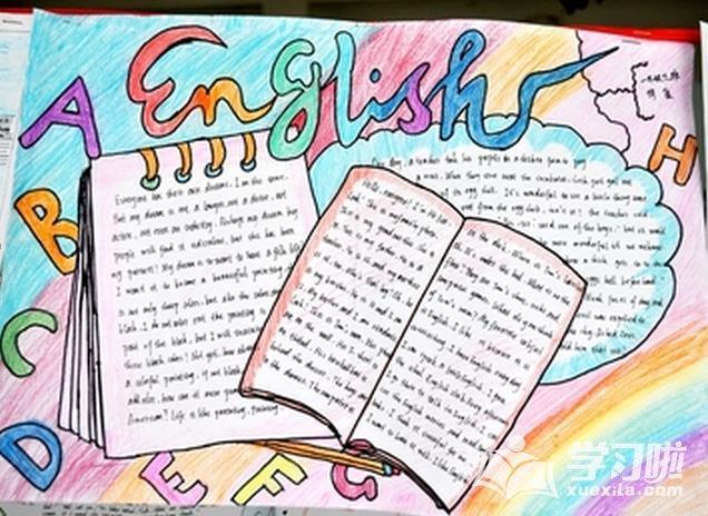 关于校规英文手抄报英文手抄报