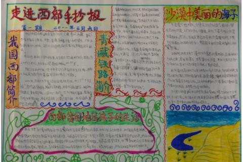 手抄报简单又好看手抄报 小学生手抄报 青海省为我国青藏高原上的