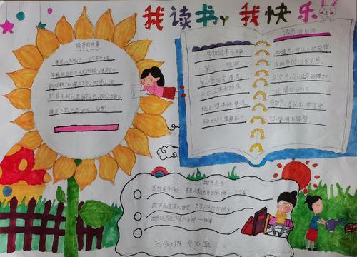 小学与读书有关的手抄报小学读书手抄报