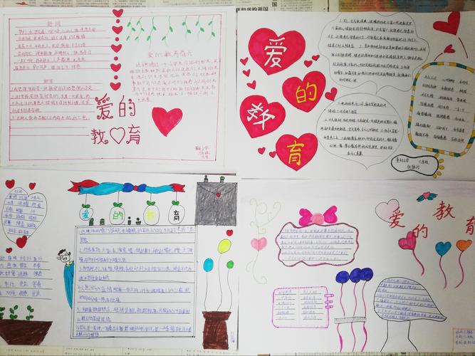 孩子们根据自己的理解亲手做的手抄报 孩子们根据自己的理解亲手做的手抄报