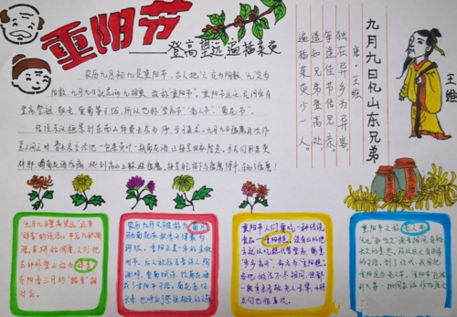 关于重阳节的手抄报简单好看