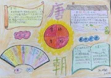 初中关于唐朝的手抄报初中手抄报