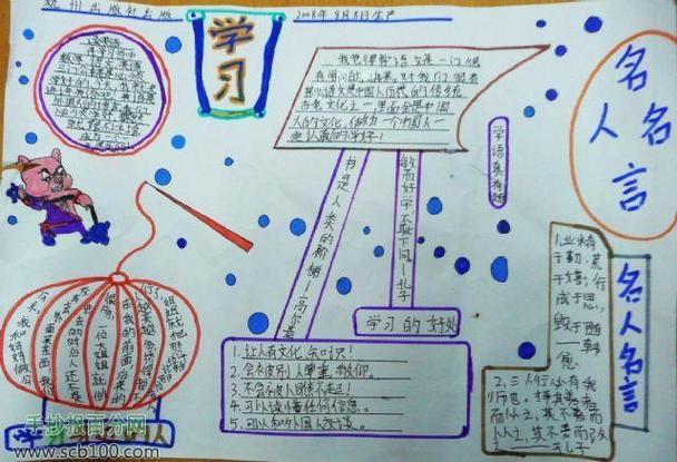 好好学习手抄报简单好看的学习手抄报模板关于学习的手抄报图画步骤 好好学习手抄报简单好看的学习手抄报模板关于学习的手抄报图画步骤