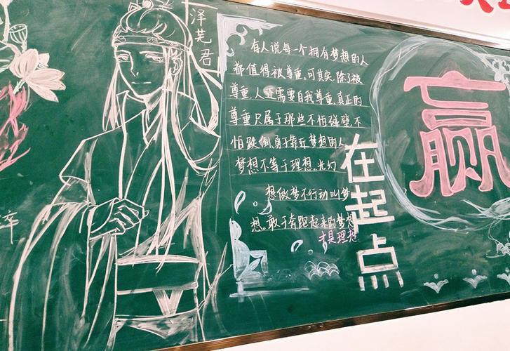 魔道祖师元旦宣传手抄报宣传手抄报