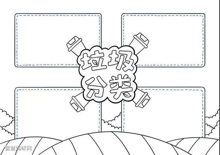关于垃圾分类的手抄报