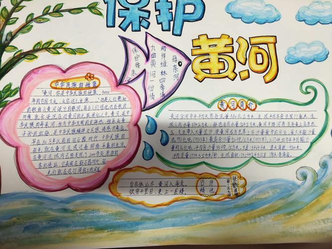 三年级说中华讲黄河的手抄报关于黄河的手抄报