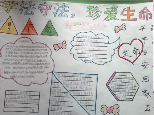 关于小学生刑法的手抄报小学生手抄报