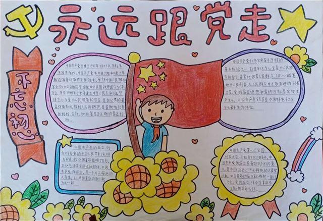 从小学党史永远跟党走梁园区第一回民小学举行学党史跟党走手抄报评比 从小学党史永远跟党走梁园区第一回民小学举行学党史跟党走手抄报评比