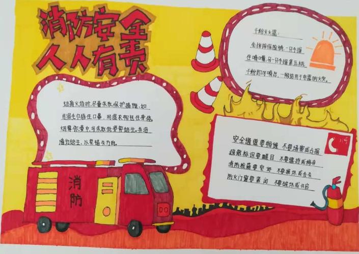 安阳市第二中学消防文化手抄报比赛获奖作品展 安阳市第二中学消防文化手抄报比赛获奖作品展