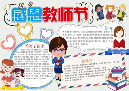 教师节手抄报一等奖