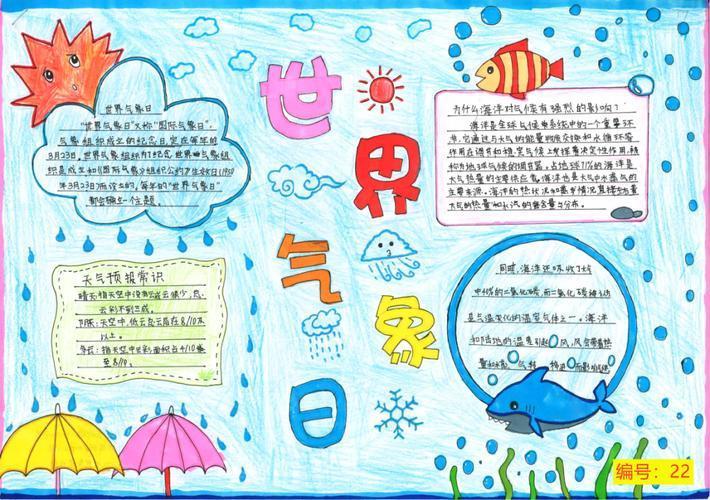 科学气象科普小报手抄报科普小知识手抄报