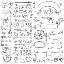 求比较漂亮 但比较简单的小装饰图案 装饰手抄报和书签.求图