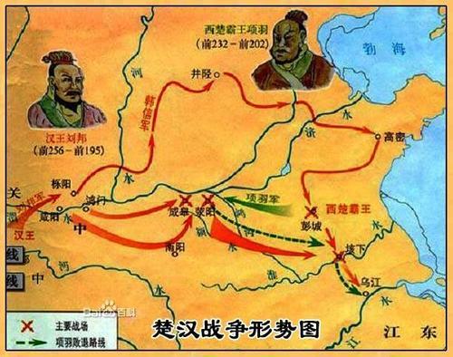 关于历史的漫画手抄报历史手抄报-楚汉之争手抄报简单