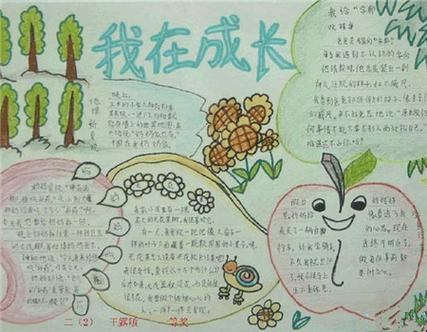 六一儿童节手抄报内容-我在成长