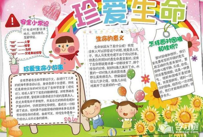 关于生命与健康的手抄报 关于健康的手抄报