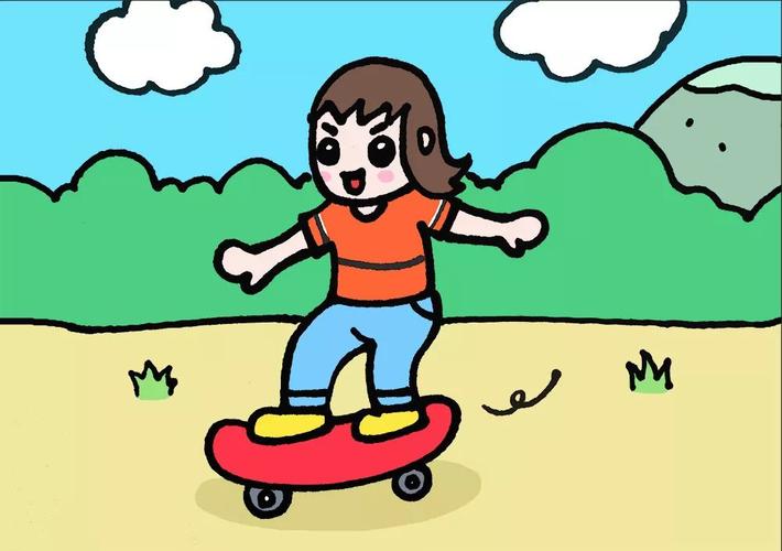 体育运动简笔画小学生体育手抄报图片 生命在于运动生命在于运动手