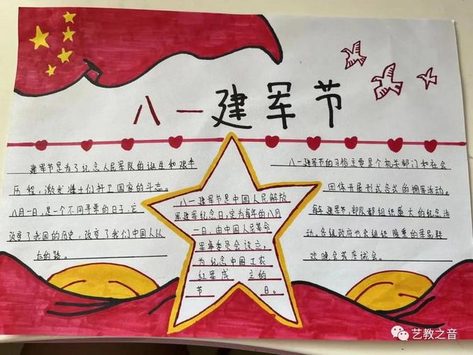 八一建军节手抄报图片大全