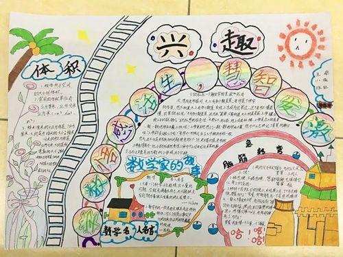 飞跃的手抄报智慧城市科普小报小学生手抄报鹤湖学校小学数学组学生