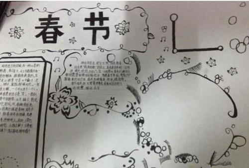过年日记50字手抄报数学日记手抄报 过年日记50字手抄报数学日记手抄报