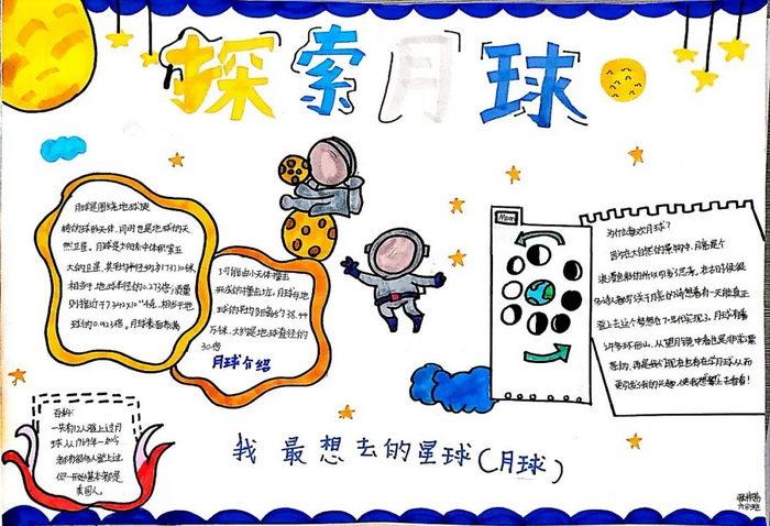 未来星球探索手抄报内容