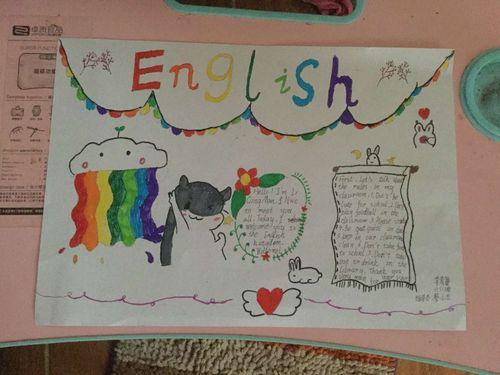 你看见多少个风筝英语手抄报英语英语手抄报