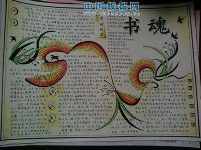 复杂的全国获奖手抄报清明节复杂手抄报