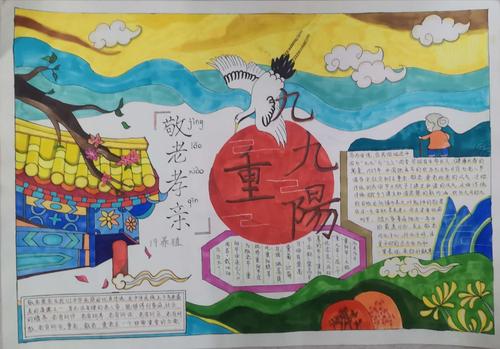 2024年下学期第三刊 九九重阳 敬老孝亲 手抄报评比情况